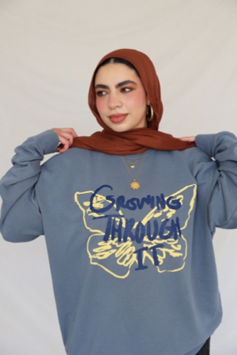 Growing Through It Crewneck | XL