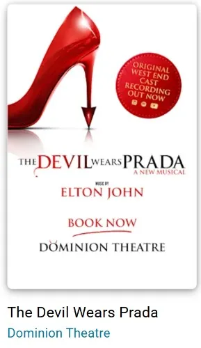The Devil Wears Prada Tickets