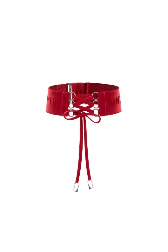 AYA Red Chocker - ONE SIZE / Red