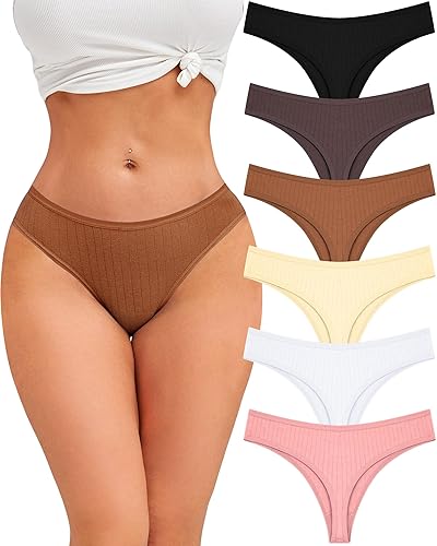 FINETOO Cotton Thongs