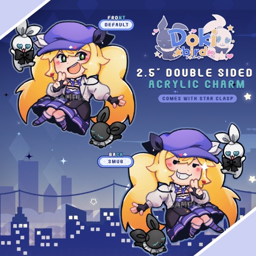 Doki Arcylic Charm | Default Title