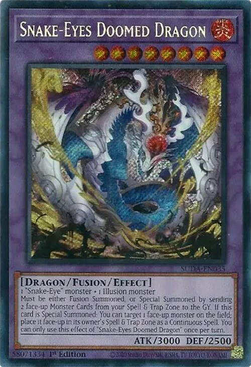 YuGiOh! - Snake-Eyes Doomed Dragon