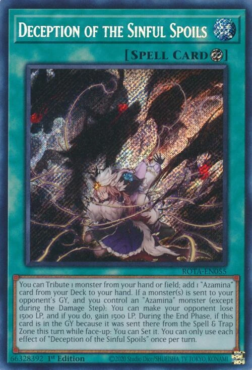 YuGiOh! - Deception of the Sinful Spoils