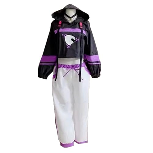 Nekomata Okayu cosplay costume include fur tail costume Halloween cosplay costume - Male XL