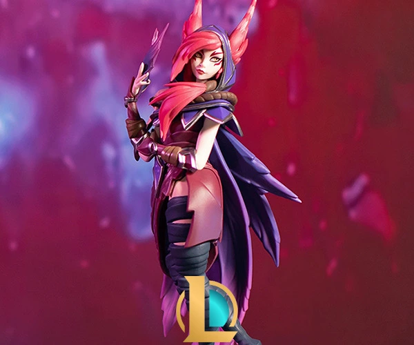 League of Legends Xayah Unlocked Statue