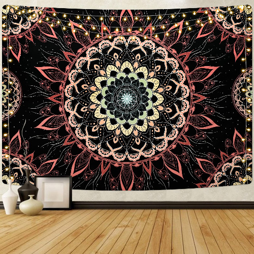 Uspring Mandala Tapestry