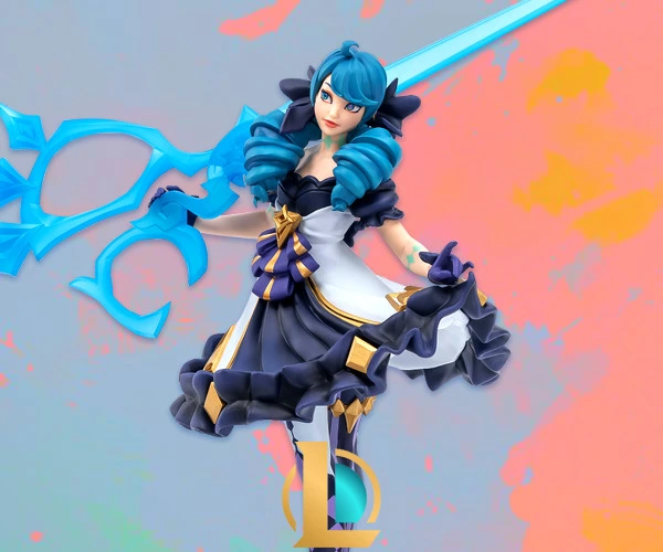 League of Legends - Gwen Unlocked Statue