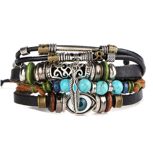 kelistom Genuine Leather Bracelet