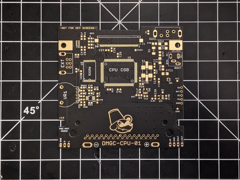 Game Boy DMGC CPU Board
