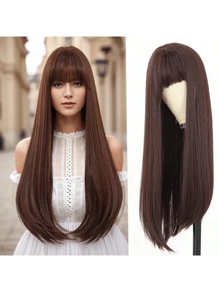 DVA wig (dark brown wig)
