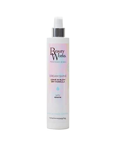 Beauty Works Dream Shine 300ml Leave-In Blow Dry Anti-Frizz Anti-Humidity Spray