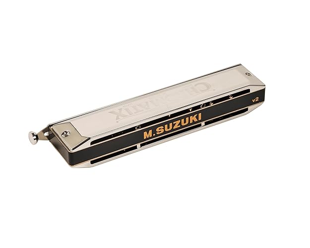 Suzuki SCX-64C Chromatix Series Harmonica Key of C, 64 Reeds, 16 Holes - 16-Hole