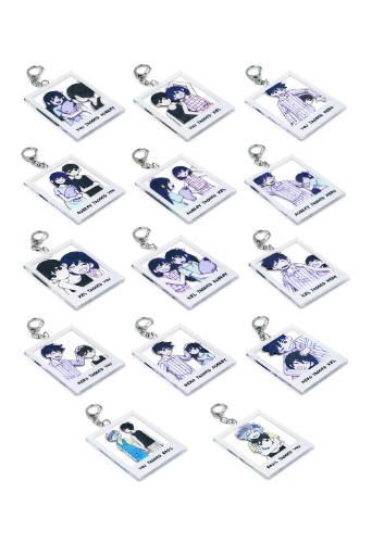 OMORI Tag Photo Acrylic Keychains | BASIL TAGGED YOU