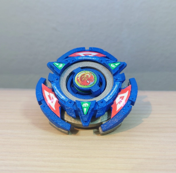 Beyblade Dranzer GT HMS Version (MGT) - 3D Printed