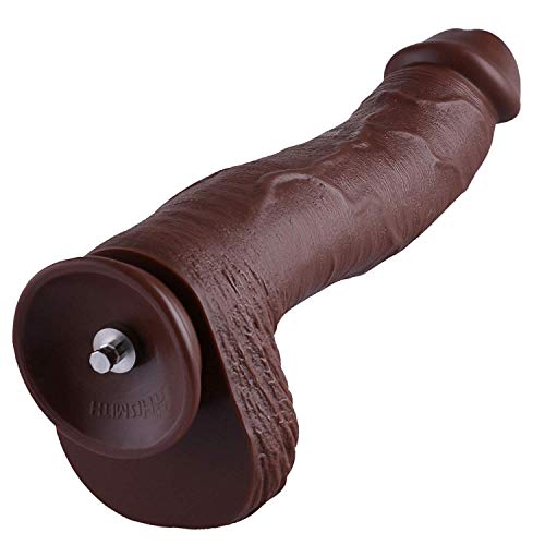 Hismith dildo 12.4inch realistic dildo for sex machine,huge dildo with KlicLok System,9.4inch Insertable Length monster dildo,thick suction cup dildo,sex toys - 12.4" Monster
