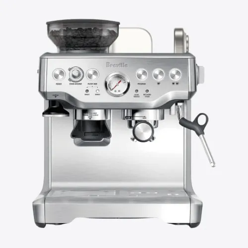 Breville Barista Express Espresso Machine BES870XL, Brushed Stainless Steel - Brushed Stainless Steel