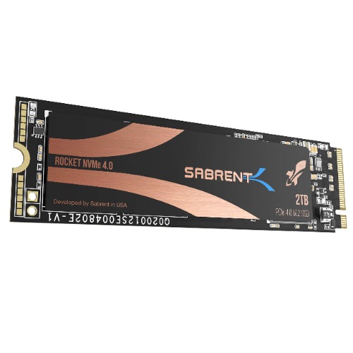 Sabrent 2TB Rocket Nvme PCIe 4.0 M.2 2280 Internal SSD Maximum Performance Solid State Drive (Latest version) (SB-ROCKET-NVMe4-2TB)