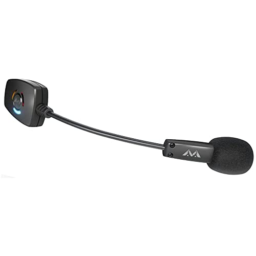 Antlion Audio ModMic Wireless Attachable Uni- and Omni- Directional Microphone with Mute Switch, Compatible with Mac, Windows PC, PlayStation 4 and more - Single