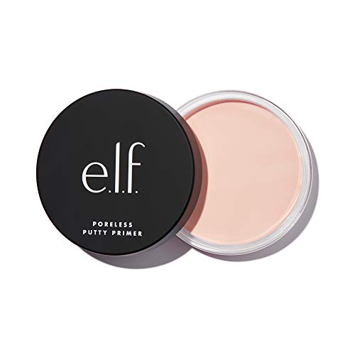 e.l.f. Poreless Putty Primer, Silky, Skin-Perfecting, Lightweight, Long Lasting, Smooths, Hydrates, Minimizes Pores, Flawless Base & Finish, All-Day Wear, Ideal for All Skin Types, 0.74 Fl Oz - 0.74 Ounce (Pack of 1)