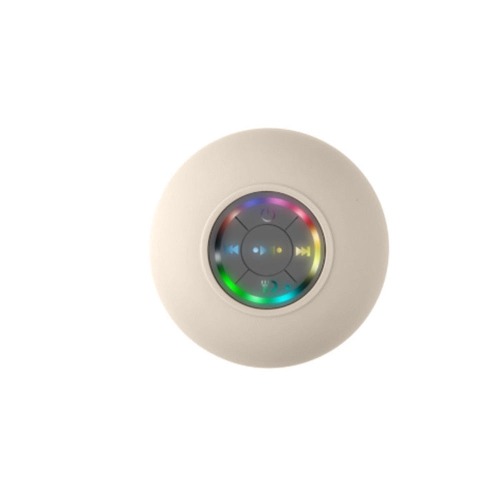 Mini Waterproof RGB Bluetooth Speaker - White