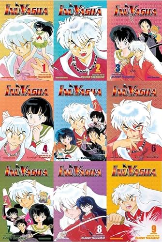 Inuyasha VIZBIG Edition Manga by Rumiko Takahashi: 9-book Collection Set Vol 1-9