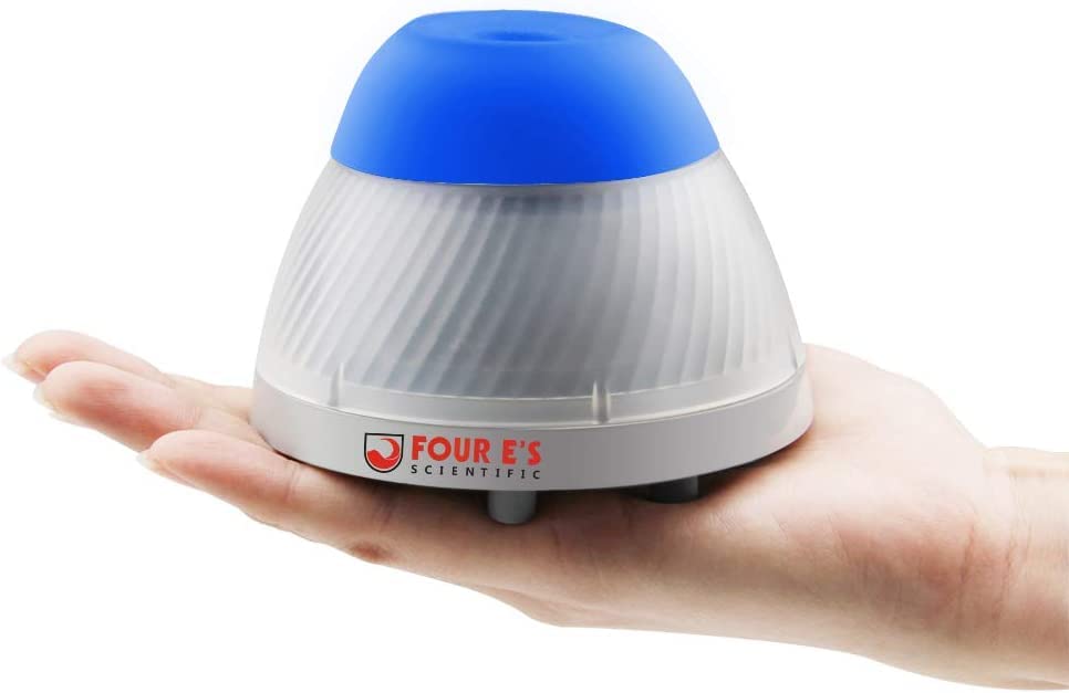 Vortex Mixer Paint Shaker, Fast Mixing Touch Mode, 5.5 mm Orbit and 5000 rpm, Vortex Shaking Blender for Acrylic Paint Nail Polish Laboratory Test Tube, Four E's Scientific Vortexer for Golden Demon