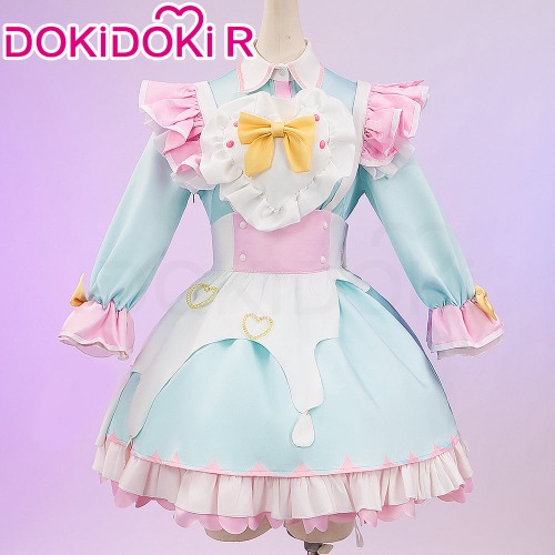 【Size XS-XL】 DokiDoki-R Game Cosplay NEEDY GIRL OVERDOSE X Sweets Paradise KAngel Costume Maid | Costume Only-M-Order Processing Time Refer to Description Page