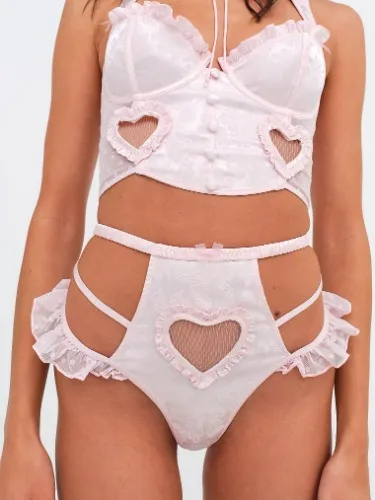 Victoria's Secret - cute panties with heart cutouts 