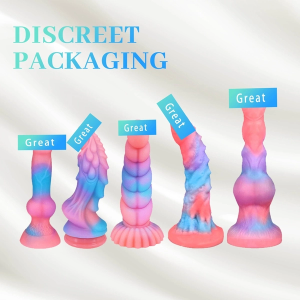 Glow Dildo, Suction Cup Adult Toy Glow In The Dark, Knot Dildo, Warrior Dildo, Pegging Toy, Sex Toys, Silicone Sex Toy, Dildoes For Beginner