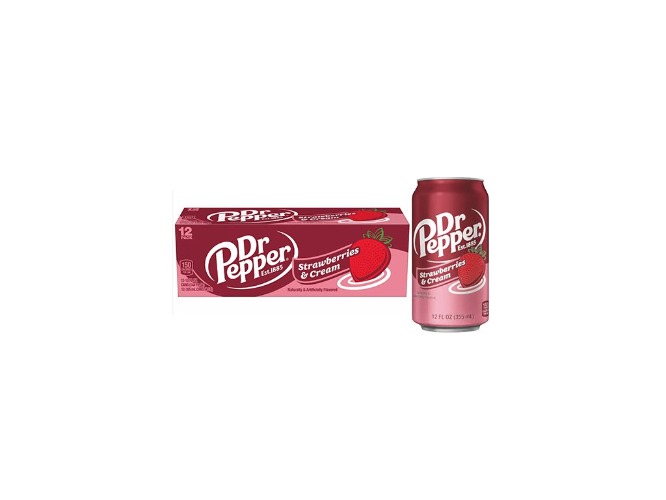 Dr. Pepper Strawberries & Cream Pack 12x355ml