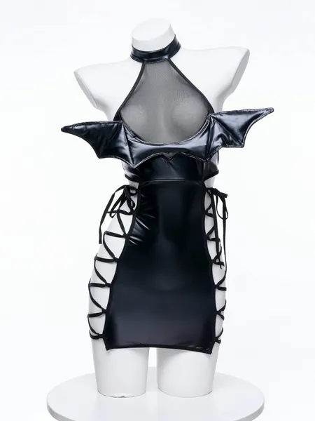 Soul Snatch | Thrifty: Snatched Succubus Minidress - Black / One size