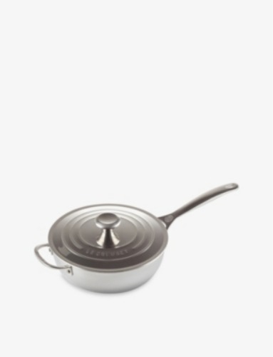 LE CREUSET - 3-ply non-stick stainless-steel Chef's pan 24cm | Selfridges.com