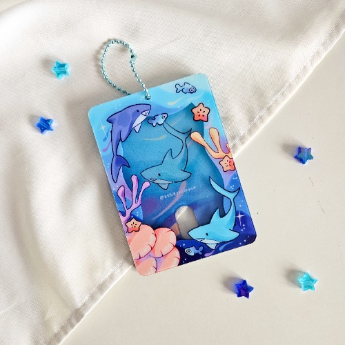 Shark Acrylic Photocard Holder | Default Title