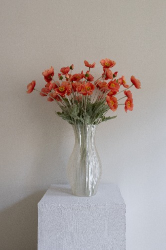 Red Poppy Buket | Multi