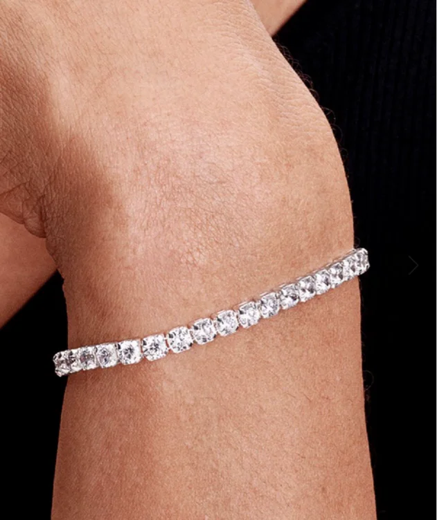 Sparkling Bold Tennis Bracelet