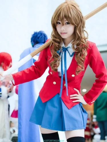 Toradora Cosplay Costume Taiga Aisaka