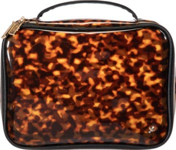 Claire Miami Clearly Tortoise Jumbo Makeup Case