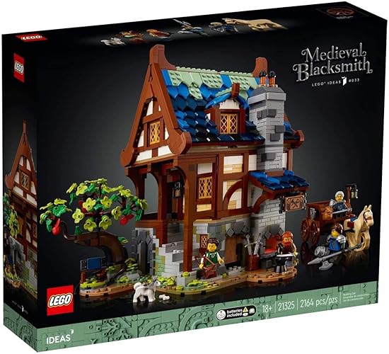 Lego Ideas Medieval Black smith Shop 21325 - Black