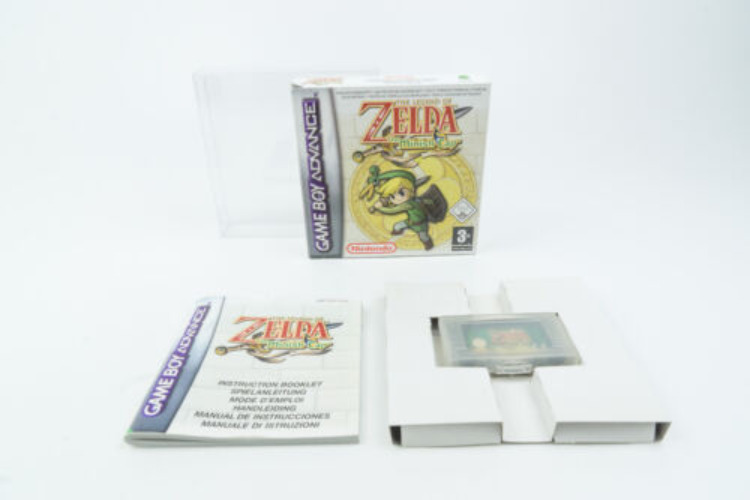Game Boy Advance *The Legend of Zelda: The Minish Cap* GBA CIB OVP Anleitung  | eBay