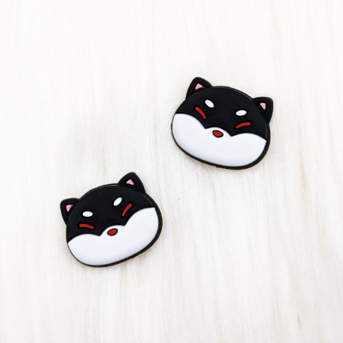 Shiba Inu, Black - Joycon Cover