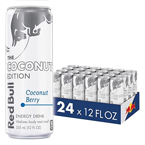 Red Bull Energy Drink, Coconut Berry, 12 fl oz (Pack of 24) - Coconut Berry - 12 Fl Oz (Pack of 24)