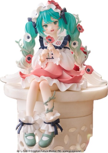 Vocaloid - Hatsune Miku - Flower Fairy - Noodle Stopper Figure - Anemone (FuRyu) - Brand New