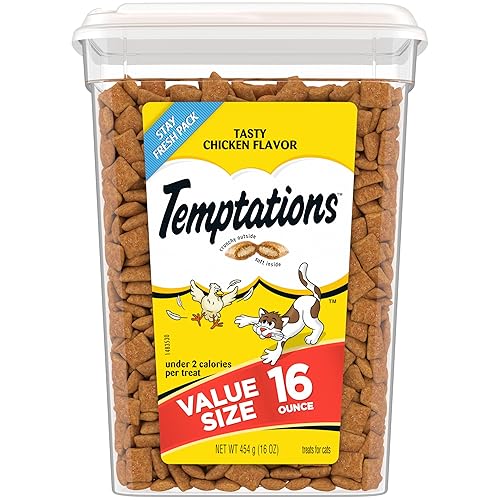 TEMPTATIONS Classic Crunchy and Soft Cat Treats