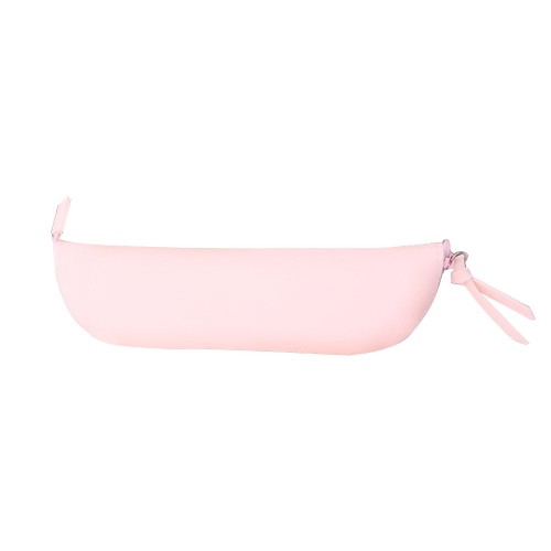 Sassy Silicone Makeup Brush Pouch - Blush Pink