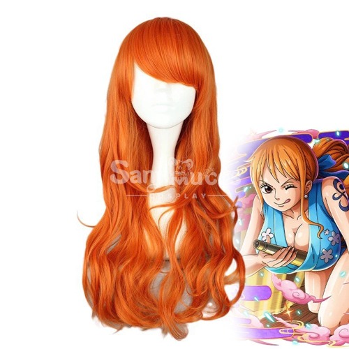 【In Stock】Anime One Piece Cosplay Nami Pajamas Cosplay Wig