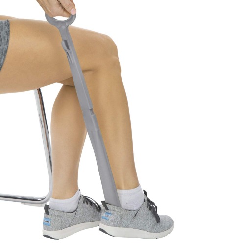 Vive Folding Long Plastic Shoe Horn