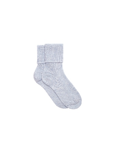 Cashmere Bed Socks—pale blue | Blue / One Size