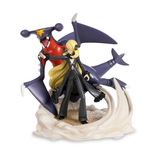 Cynthia & Garchomp figure