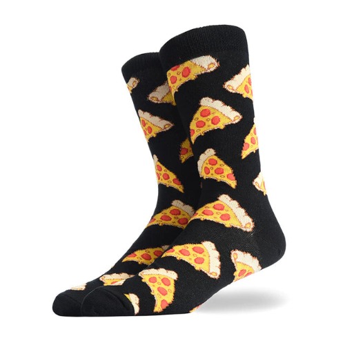 Pizza Pattern Socks from the Sock Panda - Adult Large