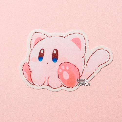 The "Purrby" Poyo 3" Vinyl Sticker